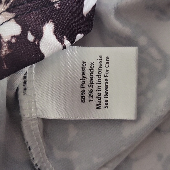 🛍Coral Bay Womens Medium Quarter Zip Golf Top Collared Stretch Athletic Sports - Picture 7 of 8